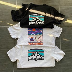 Patagonia T shirt Lot of 3 size M